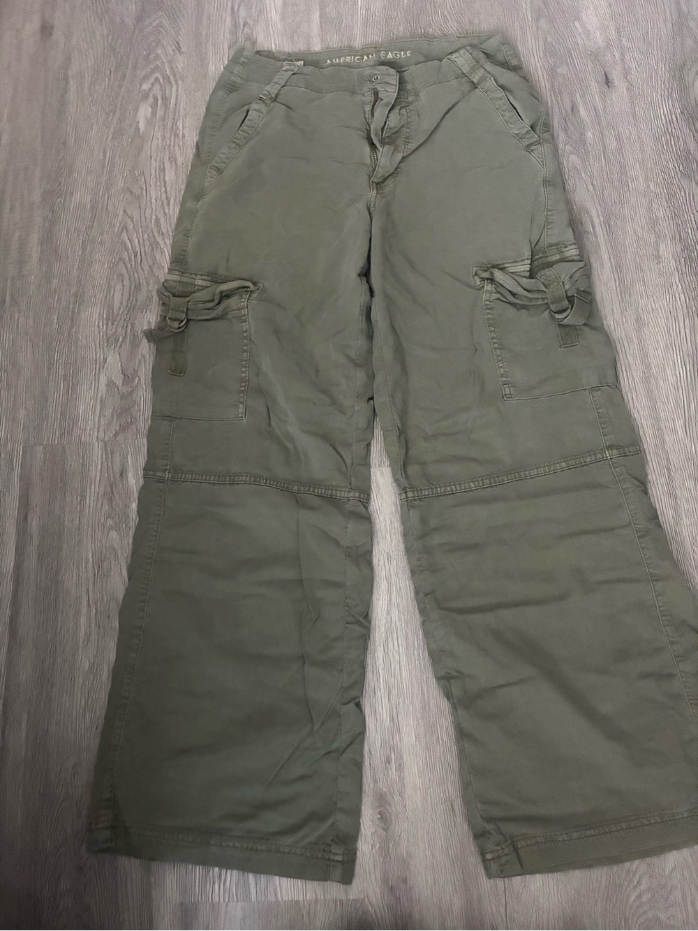 American Eagle Outfitters Sage Green Utility Pants